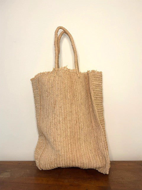 Large Raffia Market Sack