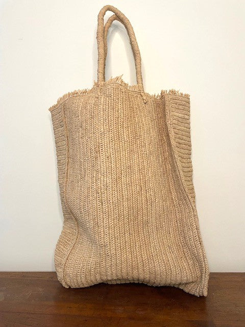 Large Raffia Market Sack