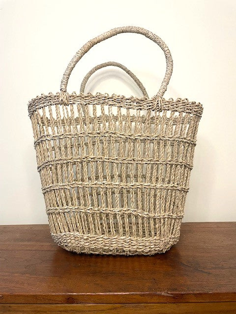Open Weave Market Basket