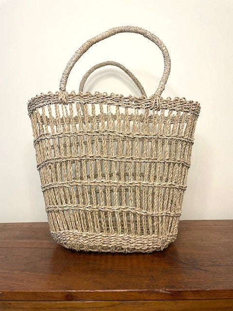 Open Weave Market Basket