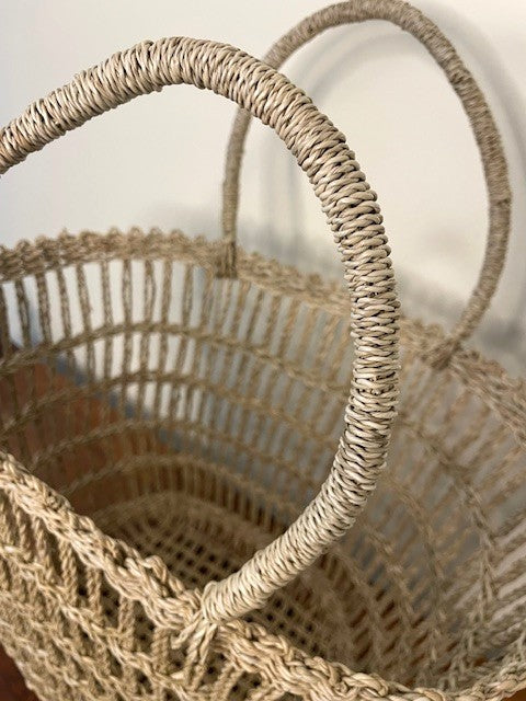 Open Weave Market Basket